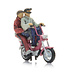 Gilera Citta Moped mit Figuren