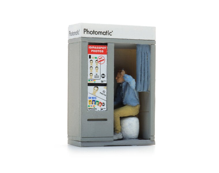 Passport photo booth