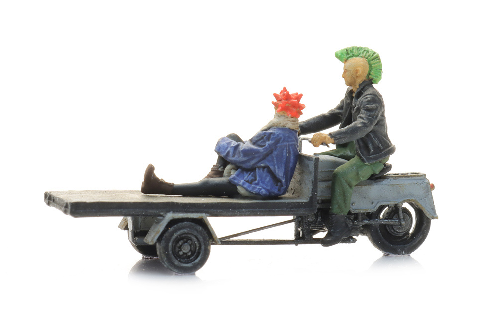 Bakbrommer met punkers