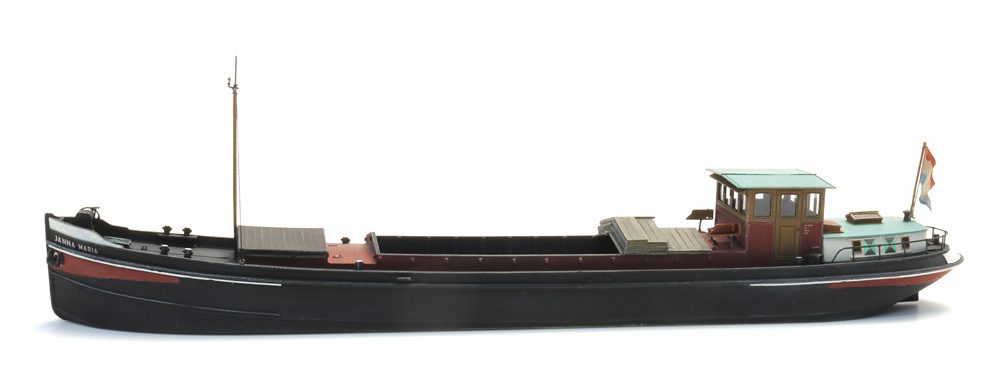 Beurtscheepje 31 ton 1:87 resin kit