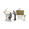 Draftsmen for drafting room