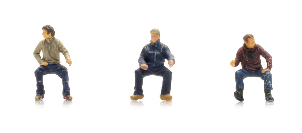 Moderne Traktorfahrer