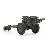 US M2A1 105 mm field howitzer getrokken