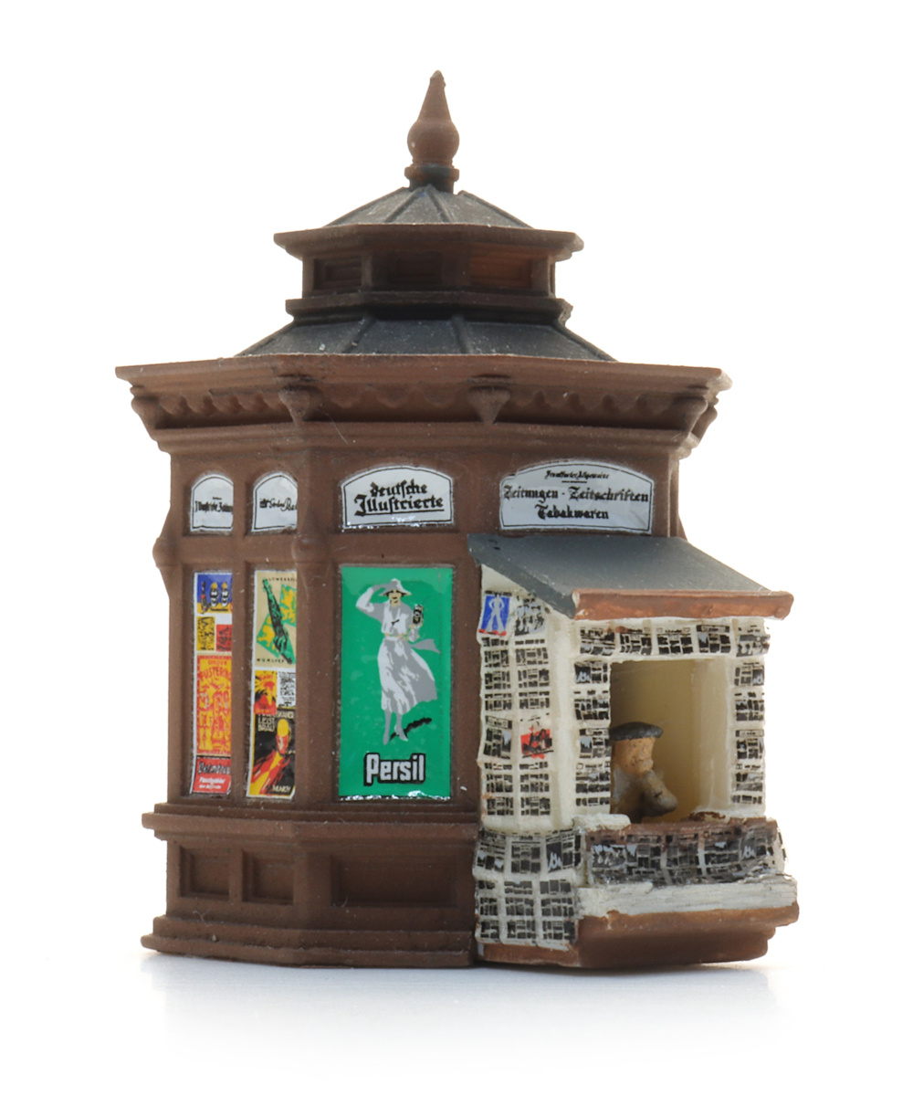 Klassieke krantenkiosk