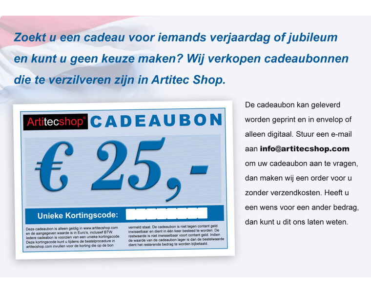 Geschenkgutschein € 25