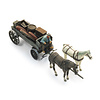 Flatcar with cargo