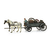 Flatcar with cargo