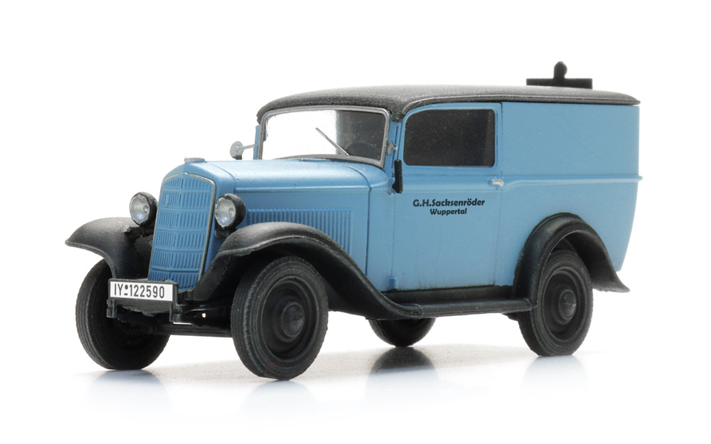 Opel P4 bestelwagen bouwpakket