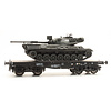 Bundeswehr Leopard 1 Eisenbahntransport