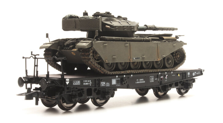 Dutch Army train load