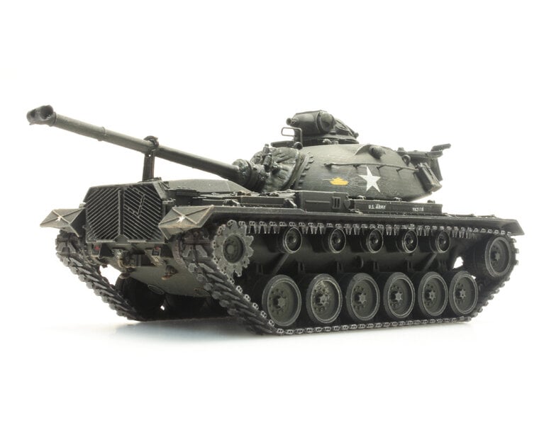 US Army M48 A2 train load