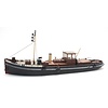 Canal steam tug - resin kit - 1:87