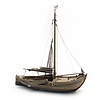 Traditional Zuiderzee fishing boat 1:87 resin kit
