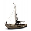 Traditional Zuiderzee fishing boat 1:87 resin kit
