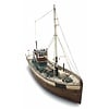 Norwegean fishingboat Framtid I waterline