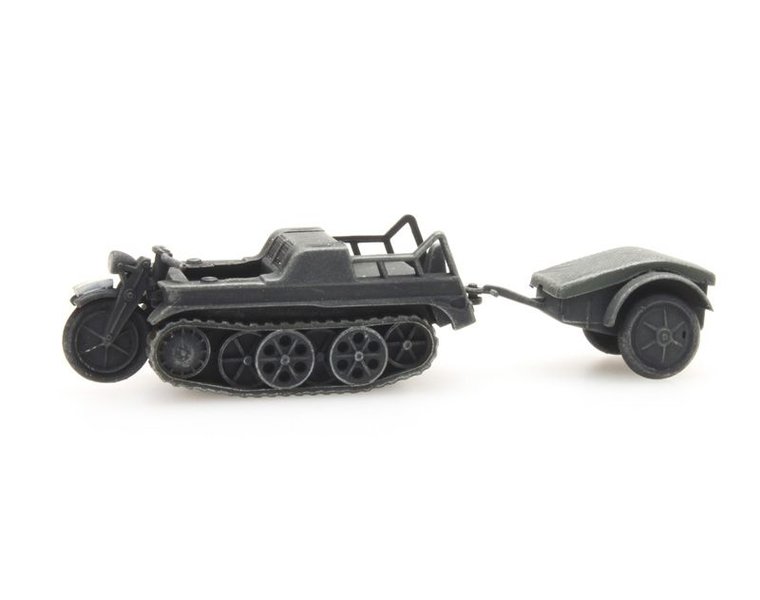 SdKfz 2 Kettenkrad grijs