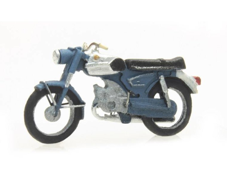 Artitec 387.266 Moped Puch rot H0 1:87 Fertigmodell Handbemalt Motorfahrrad 