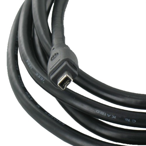 FireWire 9 Pins naar 4 Pins Kabel 1.5 Meter