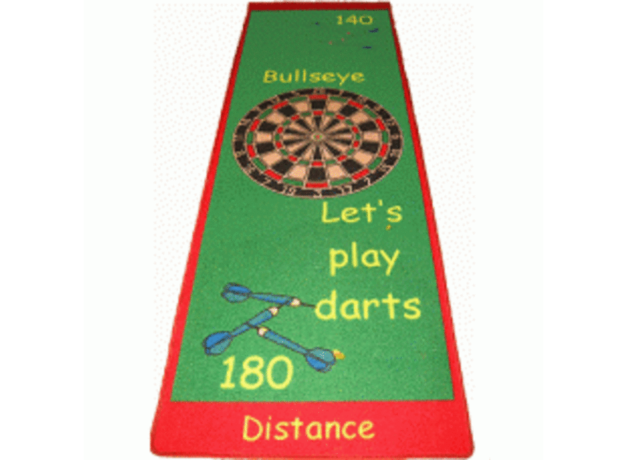 Dartmat Let's play darts