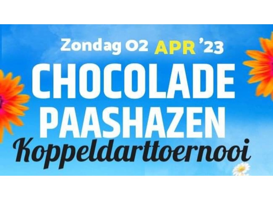 Chocolade Paashazen Koppeltoernooi