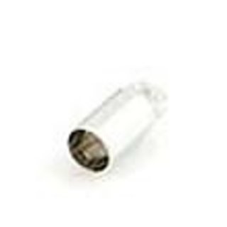 Metalen kapje met oogje ± 9x4mm (gaten ± 3,5mm en ± 1mm)