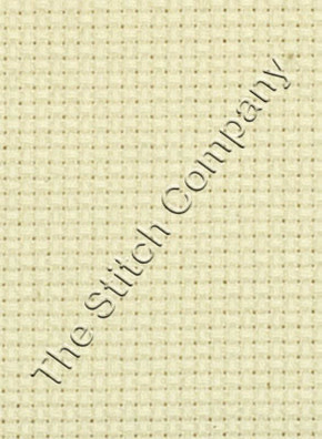 Borduurstof Aida 14 count - Ecru 50 x 45 cm - Übelhör