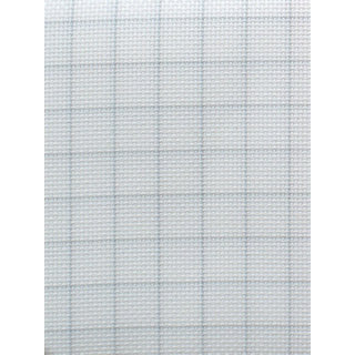 Borduurstof Easy Count Aida 14 ct, White 110cmx100cm cm - Zweigart
