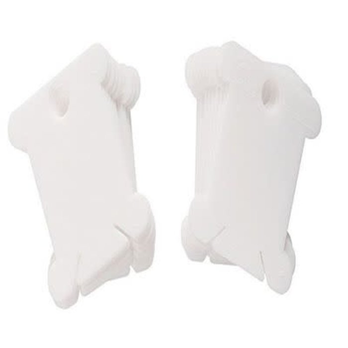 Wikkelkaartjes borduurgaren plastic (per 100st)