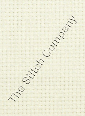 Borduurstof Aida 16 count - White - Übelhör