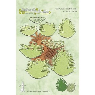 Lea bilitie® pine cones 3D snij en embossing mal