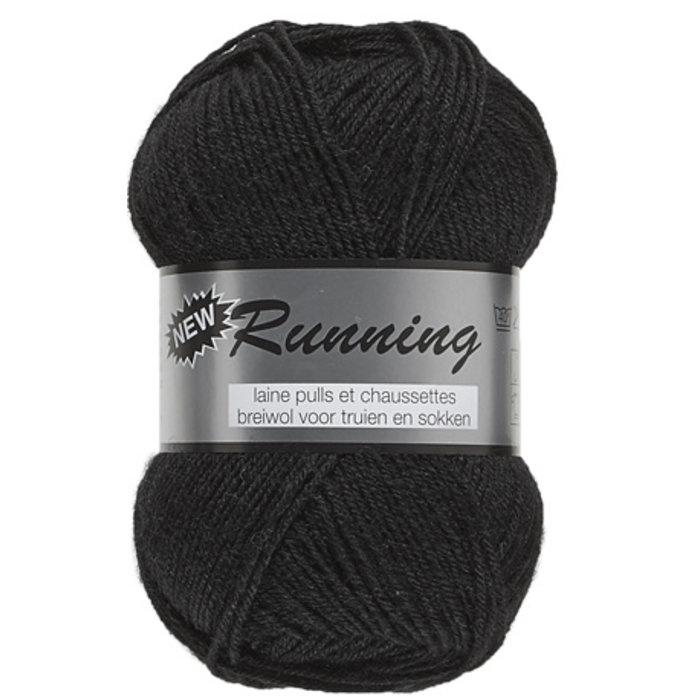Lammy yarns New running uni 50g sokkenwol