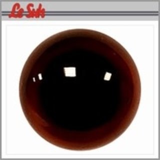 Veiligheid ogen donkerbruin (Transparant)