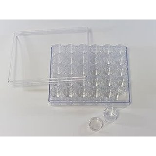 Storage box met 30 losse potjes