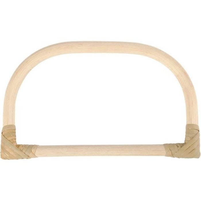 Handvat hout tas, afm 15,5x9 cm (1 paar/2 stuk)