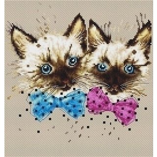 Borduurpakket The Cats Luca S