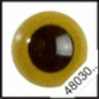 Ogen olijfgroen 20mm