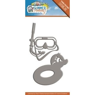 Snijmal - Yvonne Creations - Summer Holiday - Swimming accessories