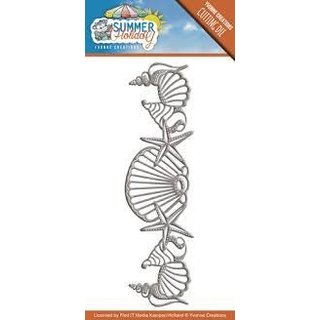 Die - Yvonne Creations - Summer Holiday - Shells Border