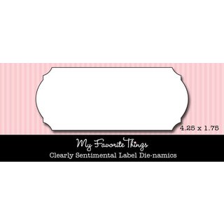 Snijmal die-namics clearly sentimental label