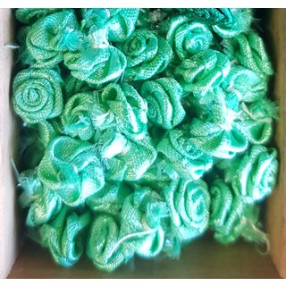 Stoffen roosjes (per stuk)