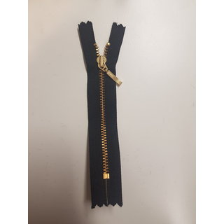 YKK ritsen 12cm zwart