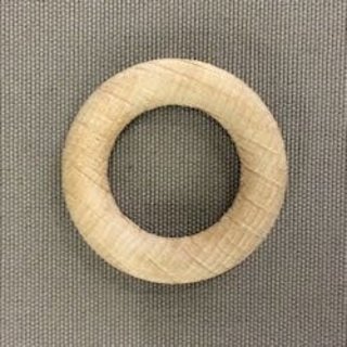 Houten ring 35 x 7 mm blank