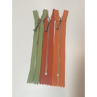 Rits YKK 15cm met bol