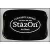 StazOn stempelkussen jet black