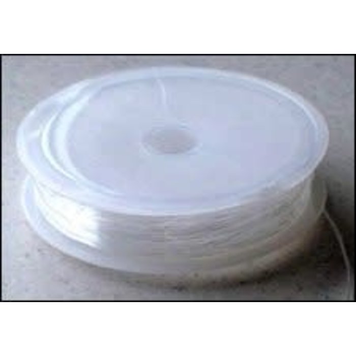 Rol Crystaline Stretch Cord elastiek 0,8mm transparant
