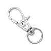 Sleutelhangers 32mm Antiek zilver