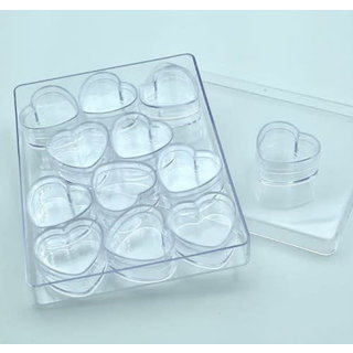 Storage box met 12 losse hartvormige potjes