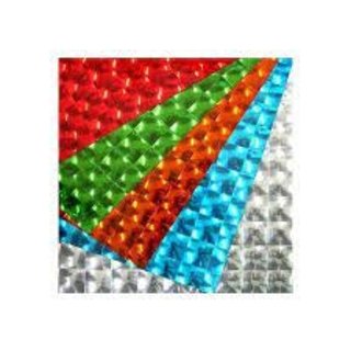 Origami foil papier spin color 5 blaadjes