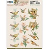 3D Cutting Sheets - Jeanine's Art - Vintage Birds - Wooden Birdhouse