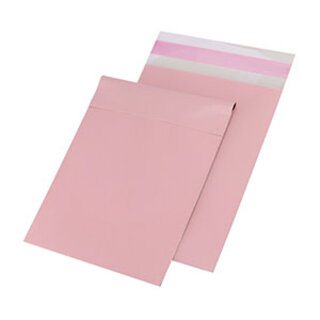 Cadeauzak inpakzakje met plakstrook 23.5x15cm mat Light pink (per stuk)